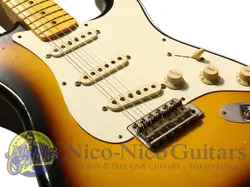 FENDER CUSTOM SHOP 2010 1956 STRATOCASTER RELIC SUNBURST