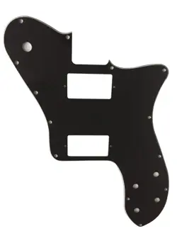 PICKGUARD FOR FENDER US '72 TELECASTER DELUXE REISSUE PAF GUITAR  3-PLY-BLACK