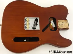 FENDER AMERICAN PERFORMER TIMBER TELECASTER TELE BODY   HARDWARE SASSAFRAS MOCHA