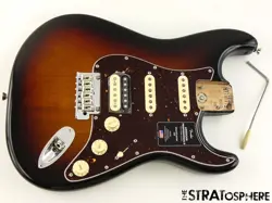 FENDER AMERICAN PROFESSIONAL II HSS LOADED BODY, STRAT SUNBURST