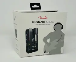 FENDER MUSTANG MICRO GUITAR MODELING  HEADPHONE AMP