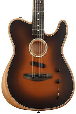 FENDER AMERICAN ACOUSTASONIC TELECASTER - SUNBURST