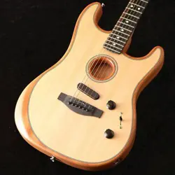 FENDER AMERICAN ACOUSTASONIC STRATOCASTER NATURAL ACOSTASONIC