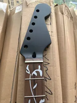 22 FRETS ELECTRIC GUITAR NECK ROSEWOOD FRETBOARD VINE INLAY FOR FENDER ST PART