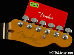FENDER AMERICAN ULTRA TELECASTER TELE NECK   LOCKING TUNERS USA 
