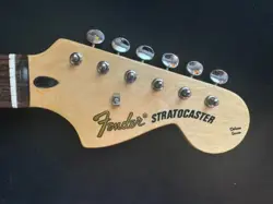 MAPLE/ROSEWOOD ELECTRIC GUITAR NECK WITH TUNERS FITS FENDER TOM DELONGE STRAT