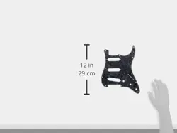 PICKGUARDS BLACK MOTO