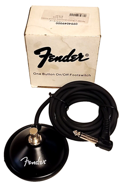 FENDER 1-BUTTON CHANNEL AMPLIFIER AMP FOOTSWITCH