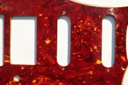 72 79 FENDER STRATOCASTER PICKGUARD HSS HB HUMBUCKER TORTOISE CELLULOID USA 70'S