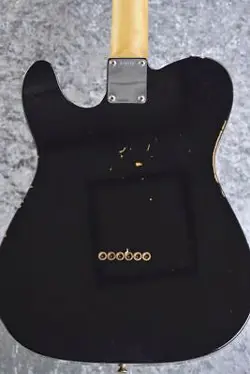 FENDER CUSTOM SHOP LTD 2-TONE TELECASTER P90 RELIC -SEAFORM GREEN / BLACK- SAFE