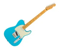 FENDER AMERICAN PROFESSIONAL II TELECASTER - MIAMI BLUE W/ MAPLE FB