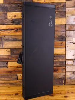 FENDER CLASSIC SERIES STRAT/TELE WOOD CASE - LIMITED-EDITION BLACKOUT DAMAGE