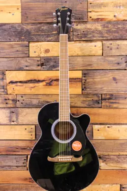 FENDER FA-135CE CONCERT ACOUSTIC-ELECTRIC GUITAR BLACK BLEMISH