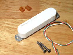FENDER 1980'S USA WHITE LACE SENSOR GOLD STRATOCASTER NECK PICKUP