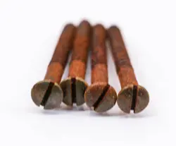 AGP ™ - FENDER ® STRATOCASTER ® TELECASTER ® - AGED RELIC NICKEL SLOT HEAD NECK