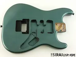 FENDER SQUIER CONTEMPORARY HH FLOYD ROSE STRATOCASTER BODY GUNMETAL METALLIC