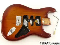FENDER AMERICAN PROFESSIONAL II STRATOCASTER BODY HARDWARE STRAT SIENNA SUNBURST