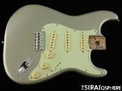 FENDER ROBERT CRAY HARDTAIL STRATOCASTER LOADED BODY, STRAT ALDER, INCA SILVER