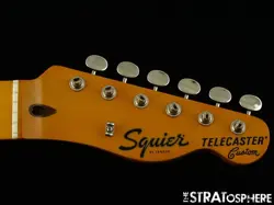 FENDER SQUIER CLASSIC VIBE 70S CUSTOM TELECASTER NECK & TUNERS TELE MAPLE