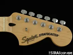 FENDER SQUIER AFFINITY SERIES STRAT NECK & TUNERS GUITAR STRATOCASTER MAPLE