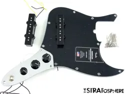 FENDER AMERICAN PROFESSIONAL II JAZZ BASS LOADED PICKGUARD, BLACK
