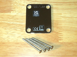 FENDER 2023 USA CHROME AMERICAN ORIGINAL FOUR BOLT STRATOCASTER NECK PLATE