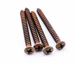 AGP ™ - FENDER ® STRATOCASTER ® TELECASTER ® - AGED RELIC NICKEL PHILLIPS HEAD