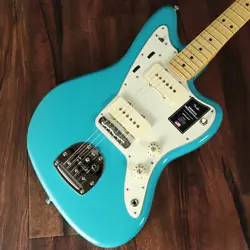NEW FENDER / AMERICAN PROFESSIONAL II JAZZMASTER MAPLE MIAMI BLUE S/N US23075216
