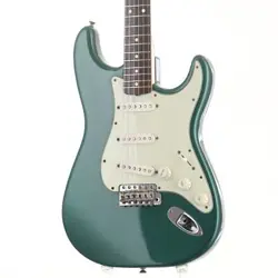 USED FENDER USA / AMERICAN VINTAGE 62 STRATOCASTER SHERWOOD GREEN METALLIC 1998