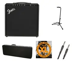 GATOR CASES GWE-ELEC CASE   FENDER MUSTANG LT50   STRINGS   STAND   CABLE