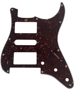 PICKGUARD FOR FENDER PLAYER STRATOCASTER FLOYD ROSE HSH GUITAR-BROWN TORTOISE