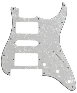 PICKGUARD FOR FENDER PLAYER STRATOCASTER FLOYD ROSE HSH GUITAR-4 PLY WHITE PEARL