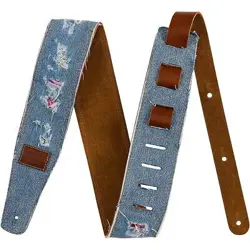 FENDER WRANGLER RIPPED DENIM STRAP INDIGO