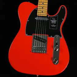 FENDER PLAYER II TELCASTER CORAL RED 2