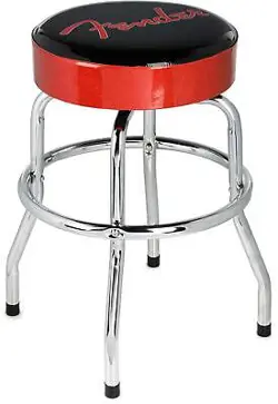 FENDER RED SPARKLE BARSTOOL - 24-INCH (2-PACK) BUNDLE