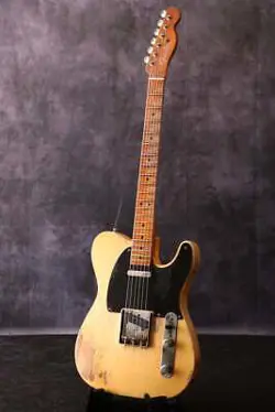 FENDER CUSTOM SHOP MBS 51NOCASTER HEAVYRELIC FADED NOCASTER BLONDE BY VINCENT