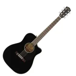FENDER CC-60SCE CONCERT BLACK WN ELECTRIC ACOUSTIC GUITAR