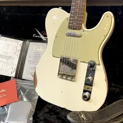 FENDER CUSTOM SHOP LTD 1960 TELECASTER RELIC AGED OLYMPIC WHITE OCHANOMIZU MAIN