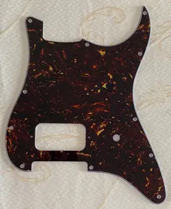 FOR FENDER STRATOCASTER START SINGLE HUMBUCKER GUITAR PICKGUARD,BROWN TORTOISE
