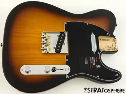 AMERICAN PERFORMER FENDER TIMBER TELECASTER TELE LOADED BODY PINE SATIN 2TS