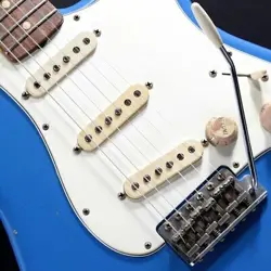 FENDER CUSTOM SHOP USED MBS 62 STRATOCASTER LIGHT RELIC MALIBU BLUE MASTER BUILT