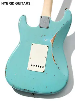FENDER CUSTOM SHOP MBS 1963 STRATOCASTER RELIC JOSEFINA COS PU AGED DAPHNE BLUE