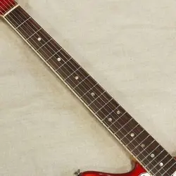 FENDER JAGUAR '66 DOT W/BINDING MATCHING HEAD CANDYAPPLERED/R