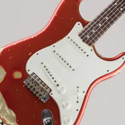 FENDER CUSTOM SHOP MBS 1965 STRATOCASTER RELIC CANDY APPLE RED BY DALE WILSON