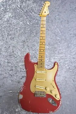 FENDER CUSTOM SHOP MBS 1956 STRATOCASTER RELIC BY JOHN CRUZ / DAKOTA RED
