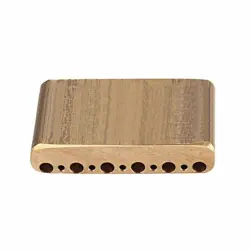 BRASS CNC STEEL BLOCK BRIDGE SADDLES PARTS FOR FENDER ELECTRIC GUITAR TREMOLO E