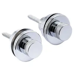 BIG FLATED HEAD GUITAR BASS SECURITY STRAP LOCKS SYSTEMS BUTTONS FOR FENDER S...