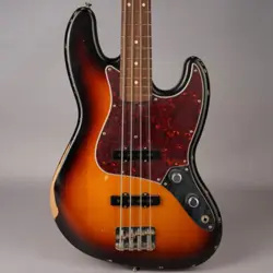 FENDER 60TH ANNIVERSARY ROAD WORN '60S JAZZ BASS - 2016 - SUNBURST