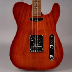 FENDER AMERICAN SELECT CARVED KOA TOP TELECASTER - 2012 - SIENNA BURST