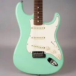 FENDER JEFF BECK ARTIST SERIES STRATOCASTER - 2007 - SURF GREEN W/OHSC